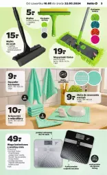 Gazetka promocyjna Netto - Od Czwartku Przemysłowa - Gazetka - ważna od 22.05 do 22.05.2024 - strona 3 - produkty: Teleskop, Mop, Płytka, Waga łazienkowa, Salsa, Ręcznik, Waga