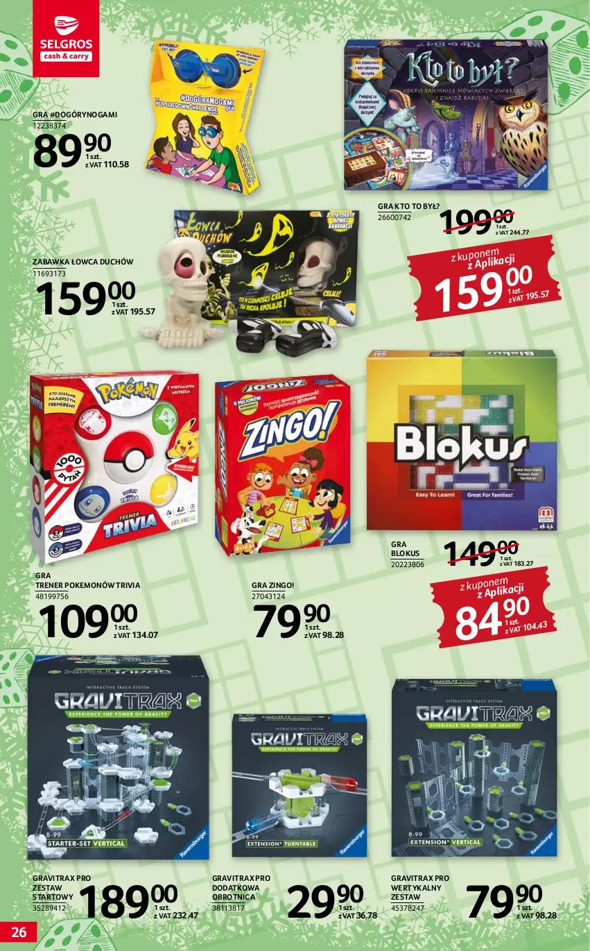 Gazetka promocyjna Selgros - Katalog Zabawki - ważna 17.11 do 30.11.2022 - strona 26 - produkty: Gra, Gravitrax, Zabawka