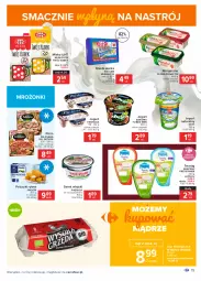Gazetka promocyjna Carrefour - Gazetka Carrefour - Gazetka - ważna od 31.01 do 31.01.2021 - strona 15 - produkty: Feliciana, Serek wiejski, Jogurt naturalny, Frosta, Sok, Ser, Twaróg, Piątnica, Zott, Jaja, Jogurt, Mlekovita, Paluszki rybne, Dr. Oetker, Serek, Pizza, Margaryna, Bakoma, Fanta, Kubek, Flora, Masło, Mleko, Fa