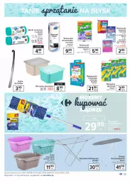 Gazetka promocyjna Carrefour - Gazetka Carrefour - Gazetka - ważna od 31.01 do 31.01.2021 - strona 23 - produkty: Jan Niezbędny, Top, Mop, Gra, Deska do prasowania, Worki na śmieci, Kosz, Rękawice, Worki na śmiec, Suszarka balkonowa, Suszarka
