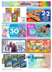 Gazetka promocyjna Carrefour - Gazetka Carrefour - Gazetka - ważna od 31.01 do 31.01.2021 - strona 29 - produkty: Minecraft, Gra, Chodzik, Kolorowanka, Samochodziki, LEGO, Mattel, LEGO City, Hasbro, Klocki