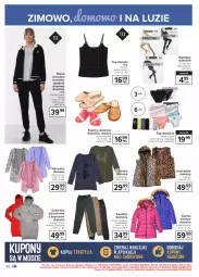 Gazetka promocyjna Carrefour - Gazetka Carrefour - Gazetka - ważna od 31.01 do 31.01.2021 - strona 30 - produkty: Top, Kapcie, Kurtka, Rajstopy, Dres, Kamizelka, Figi, Spodnie, Sukienka, Tunika, Bluza, Spodnie dresowe, Lampa, Bluza dresowa