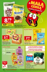 Gazetka promocyjna Auchan - Gazetka z MAŁĄ CENKĄ dźwigniesz więcej! Supermarket Auchan - Gazetka - ważna od 06.03 do 06.03.2024 - strona 12 - produkty: Piwa, Piwo, Cheerios, Ser, Mus, Gra, Nesquik, Chipsy, Lion, Lipton, Danio, Cini Minis, Herbata