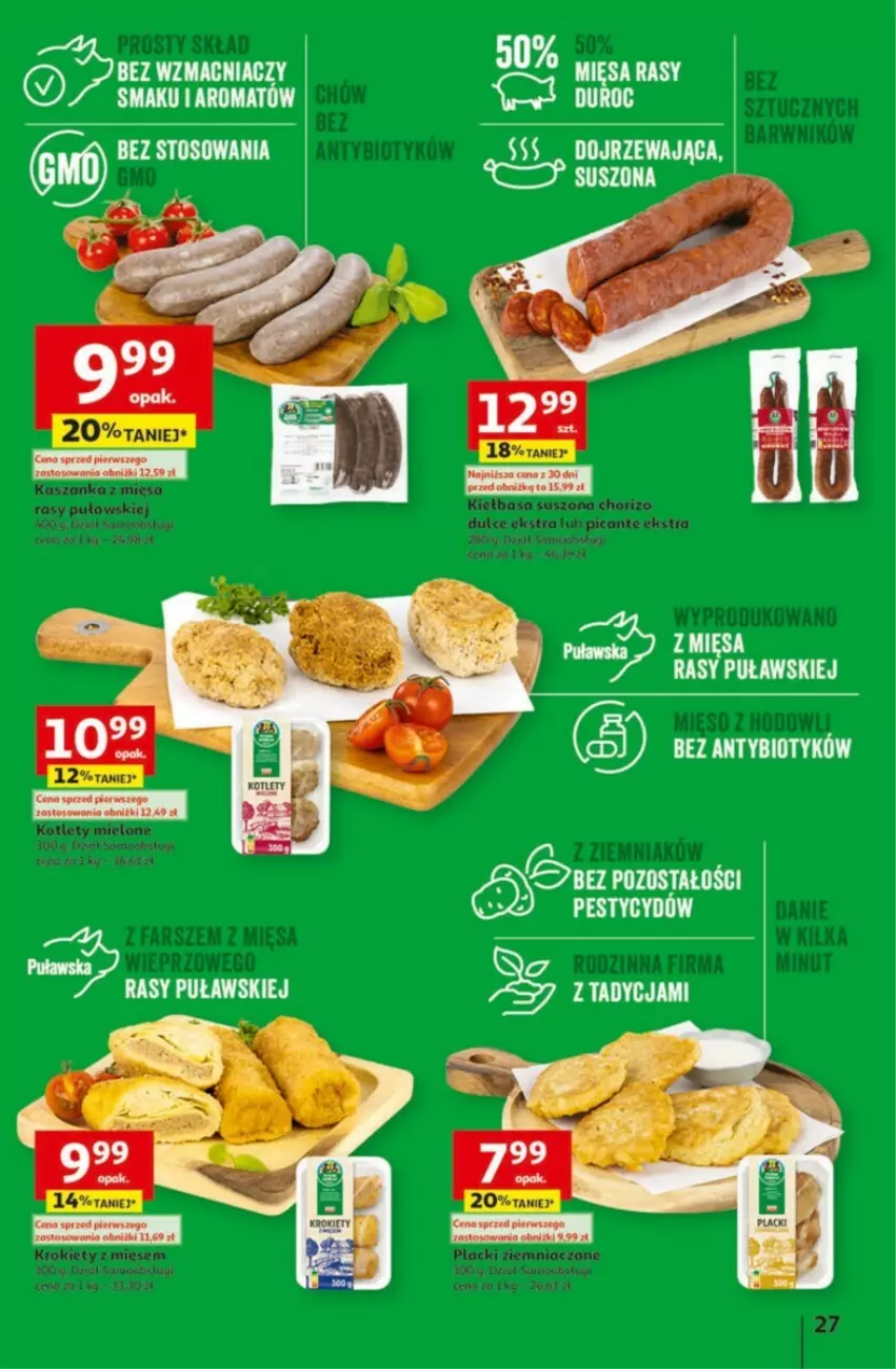 Gazetka promocyjna Auchan - ważna 01.02 do 07.02.2024 - strona 20 - produkty: Fa, Mięso