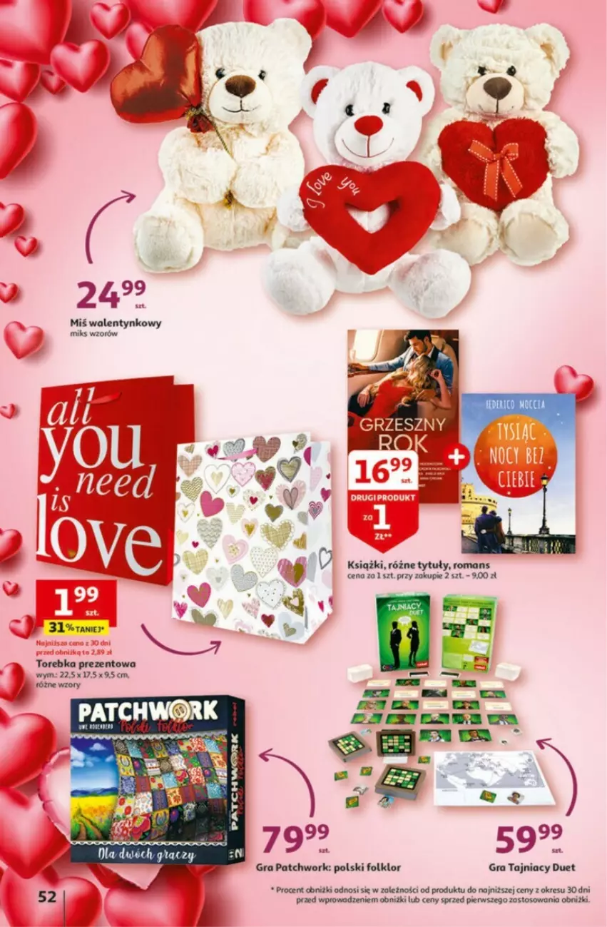 Gazetka promocyjna Auchan - ważna 01.02 do 07.02.2024 - strona 48 - produkty: Gra, Torebka