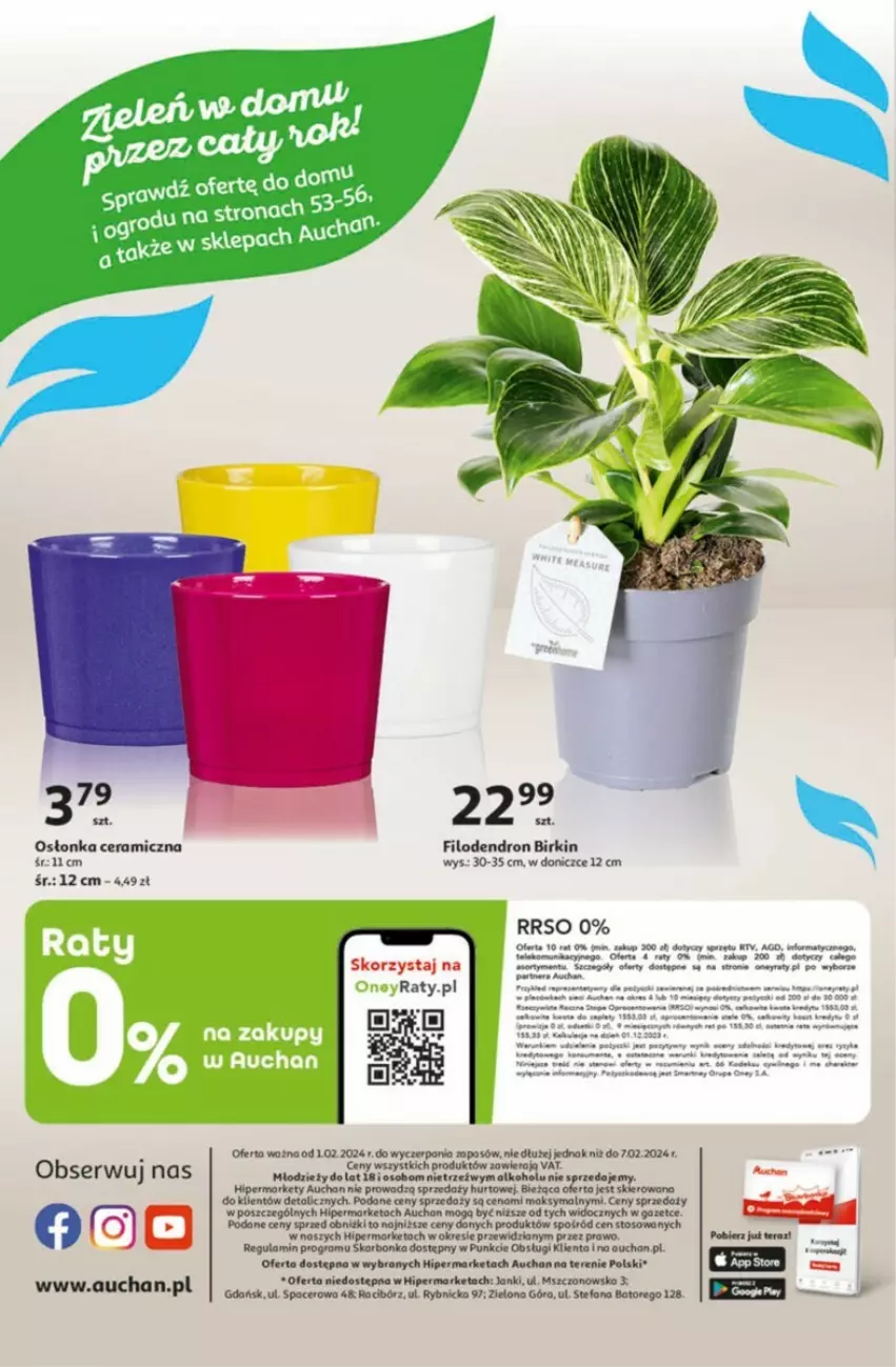 Gazetka promocyjna Auchan - ważna 01.02 do 07.02.2024 - strona 52 - produkty: Acer, Fa, Osłonka, Ser