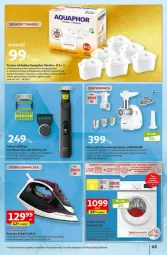 Gazetka promocyjna Auchan - Gazetka - ważna od 07.02 do 07.02.2024 - strona 38 - produkty: Top, Ser, Rum, Philips, Maszynka do mielenia, Kosz, Pojemnik, Golarka, Aquaphor, Szynka, Tefal, Szatkownica, Maszynka, Zelmer, Bieganie, Fa