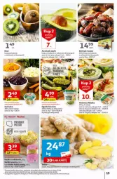 Gazetka promocyjna Auchan - Gazetka - ważna od 07.02 do 07.02.2024 - strona 7 - produkty: Hummus, Mus, Fasoli mung, Surówka, Bell, Kiwi, Daktyle, Sałat, Kiełki, Bella, Imbir, Fa