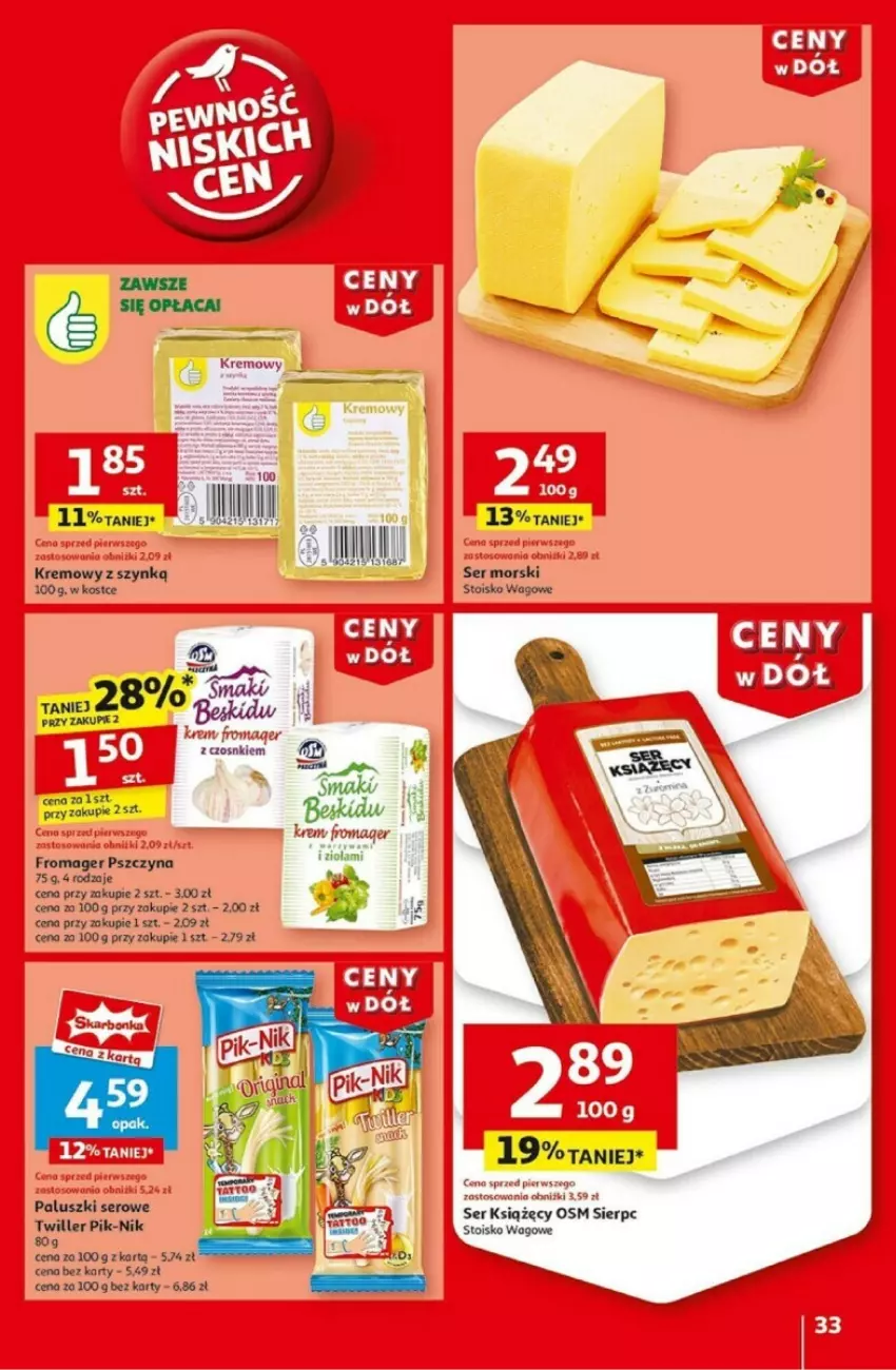 Gazetka promocyjna Auchan - ważna 02.01 do 08.01.2025 - strona 29 - produkty: LANA, Ser