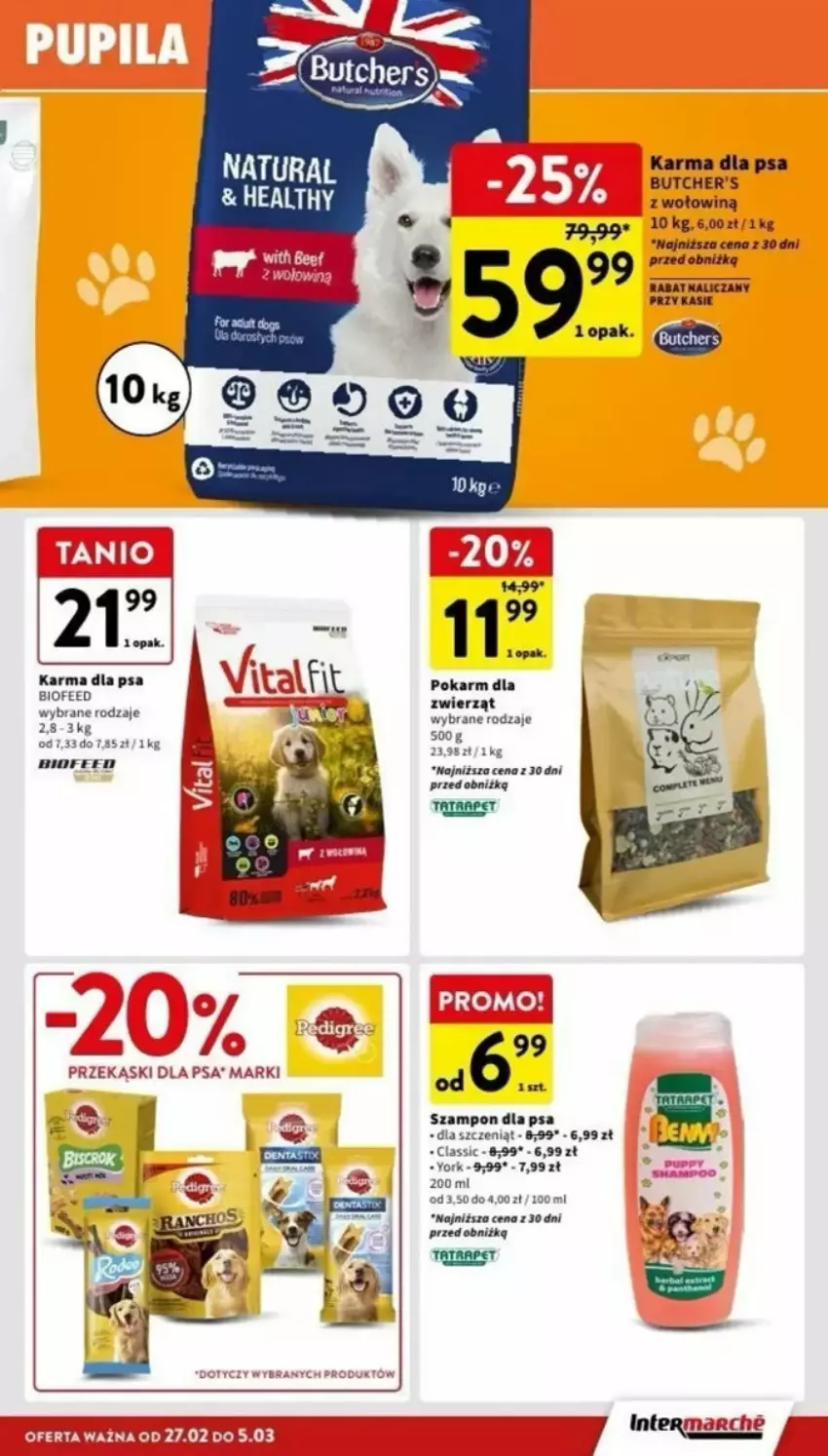 Gazetka promocyjna Intermarche - ważna 27.02 do 08.03.2025 - strona 29 - produkty: Fa, Przekąski dla psa, Szampon