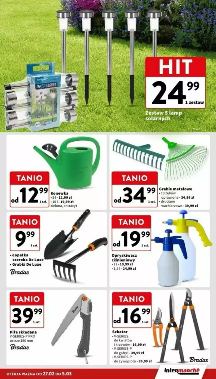 Gazetka promocyjna Intermarche - ważna 27.02 do 08.03.2025 - strona 36 - produkty: Gra, Konewka, Sekator, Ser