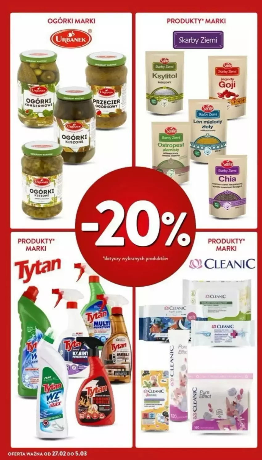 Gazetka promocyjna Intermarche - ważna 27.02 do 08.03.2025 - strona 42 - produkty: Cleanic, Sito