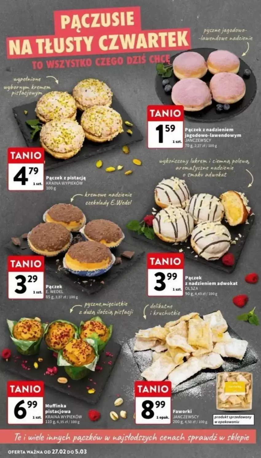 Gazetka promocyjna Intermarche - ważna 27.02 do 08.03.2025 - strona 43 - produkty: Inka, LG, Pączek