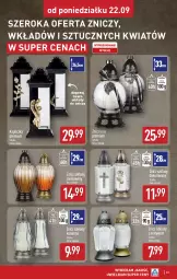 Gazetka promocyjna Aldi - Pełna oferta - Gazetka - ważna od 27.09 do 27.09.2025 - strona 23 - produkty: Znicz