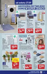 Gazetka promocyjna Aldi - Pełna oferta - Gazetka - ważna od 27.09 do 27.09.2025 - strona 35 - produkty: Piec, Ręcznik kąpielowy, Sok, Kapcie, Dywanik łazienkowy, Dywanik, Stojak, Zasłona, Wełna, Storczyk, Ręcznik, Suszarka, Zasłona prysznicowa, Dywan, Fa