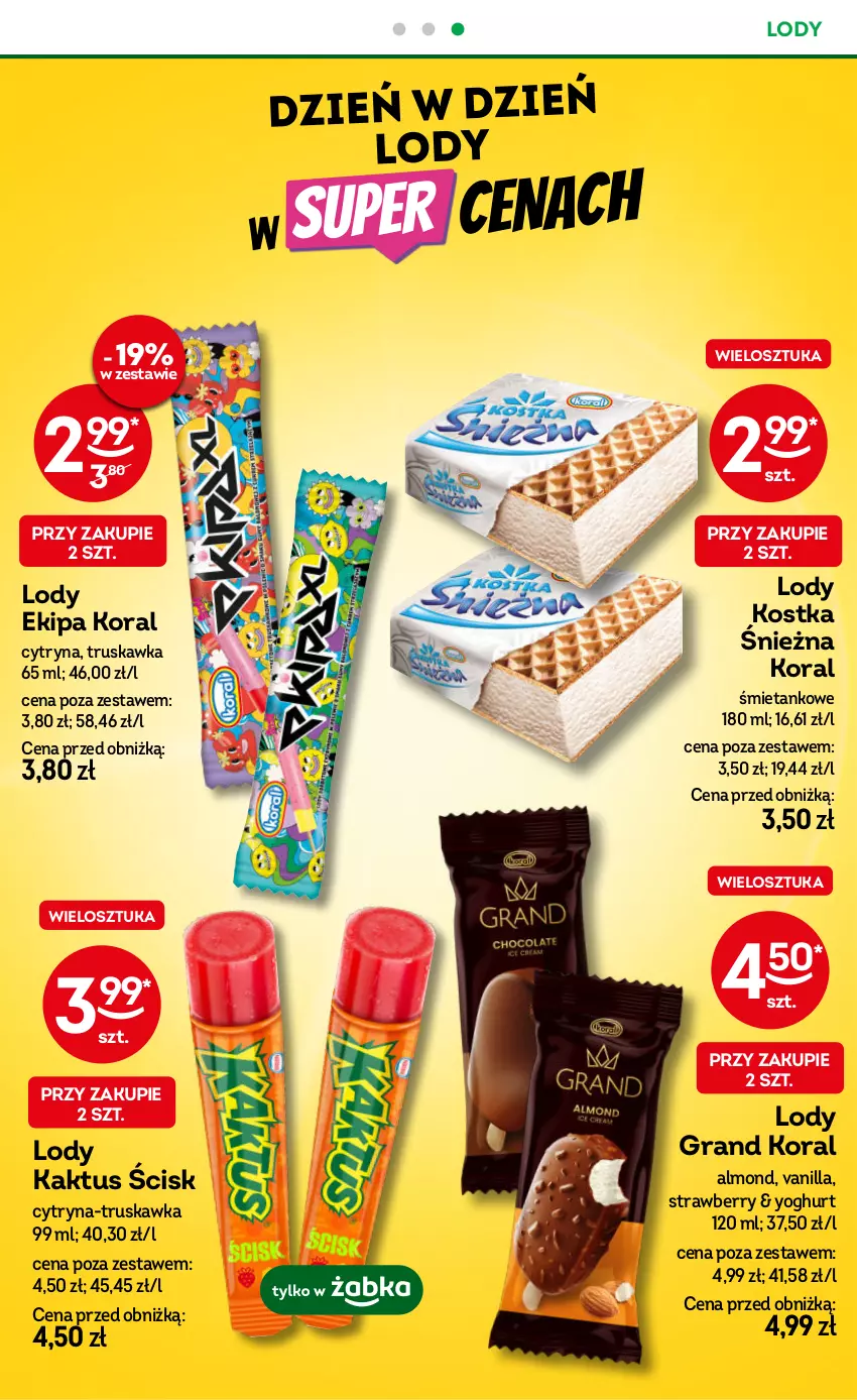 Gazetka promocyjna Żabka - gazetka-promocyjna-29-30-2026 - ważna 15.07 do 28.07.2026 - strona 46 - produkty: Gra, Kaktus, Lody