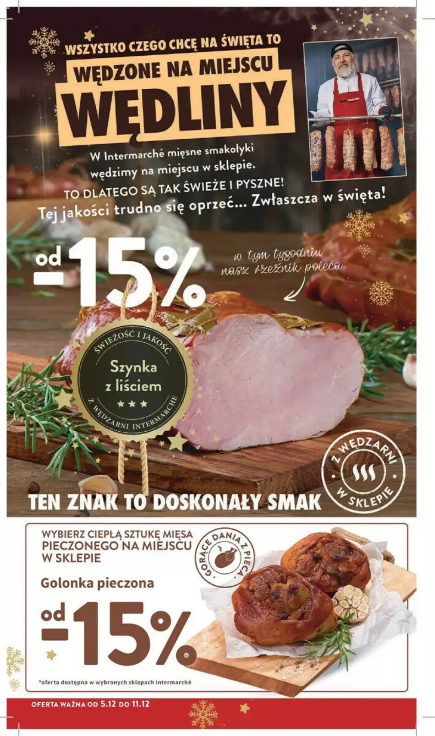 Gazetka promocyjna Intermarche - ważna 05.12 do 11.12.2024 - strona 10 - produkty: Golonka pieczona, LG, Piec