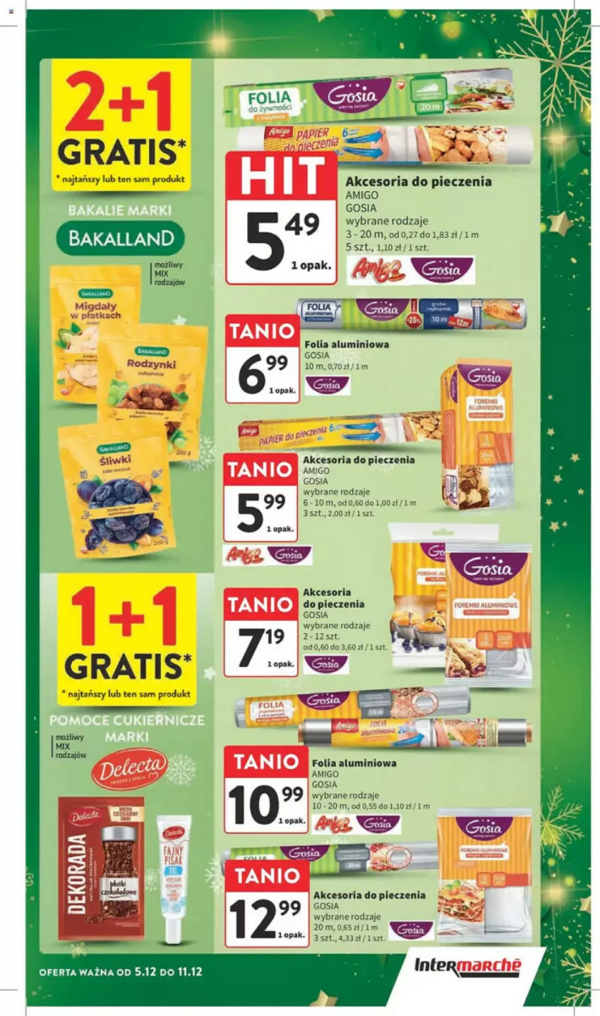 Gazetka promocyjna Intermarche - ważna 05.12 do 11.12.2024 - strona 46 - produkty: Bakalland, Folia aluminiowa, Gra, Piec