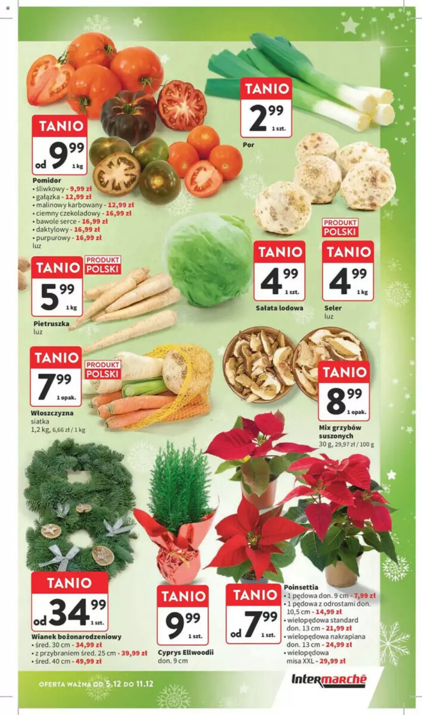 Gazetka promocyjna Intermarche - ważna 05.12 do 11.12.2024 - strona 7 - produkty: Pietruszka, Pur, Ser, Siatka