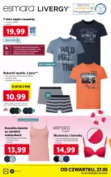 Gazetka promocyjna Lidl - GAZETKA - Gazetka - ważna od 29.05 do 29.05.2021 - strona 32 - produkty: Sok, Ser, Biustonosz, Kosz, T-shirt, Koszulka, Bokserki