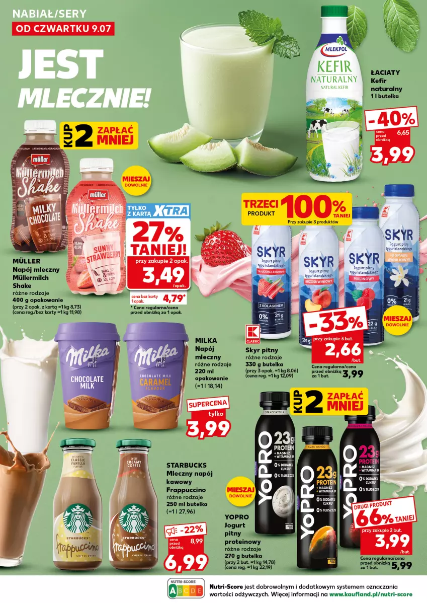 Gazetka promocyjna Kaufland - Mocny Start - ważna 13.07 do 15.07.2026 - strona 30 - produkty: Isla, Jogurt, Jogurt pitny, Kefir, Kefir naturalny, Magnez, Mango, Miecz, Milka, Napój