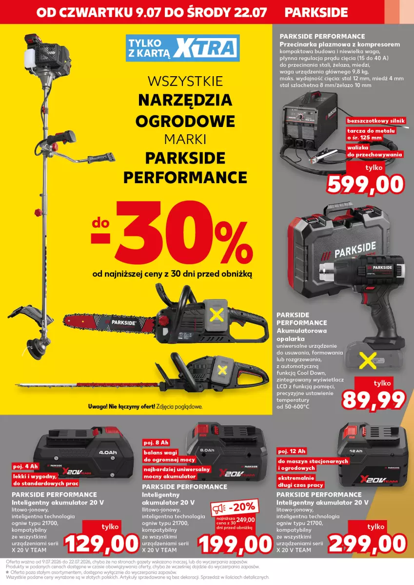 Gazetka promocyjna Kaufland - Mocny Start - ważna 13.07 do 15.07.2026 - strona 33 - produkty: Akumulator, Parkside