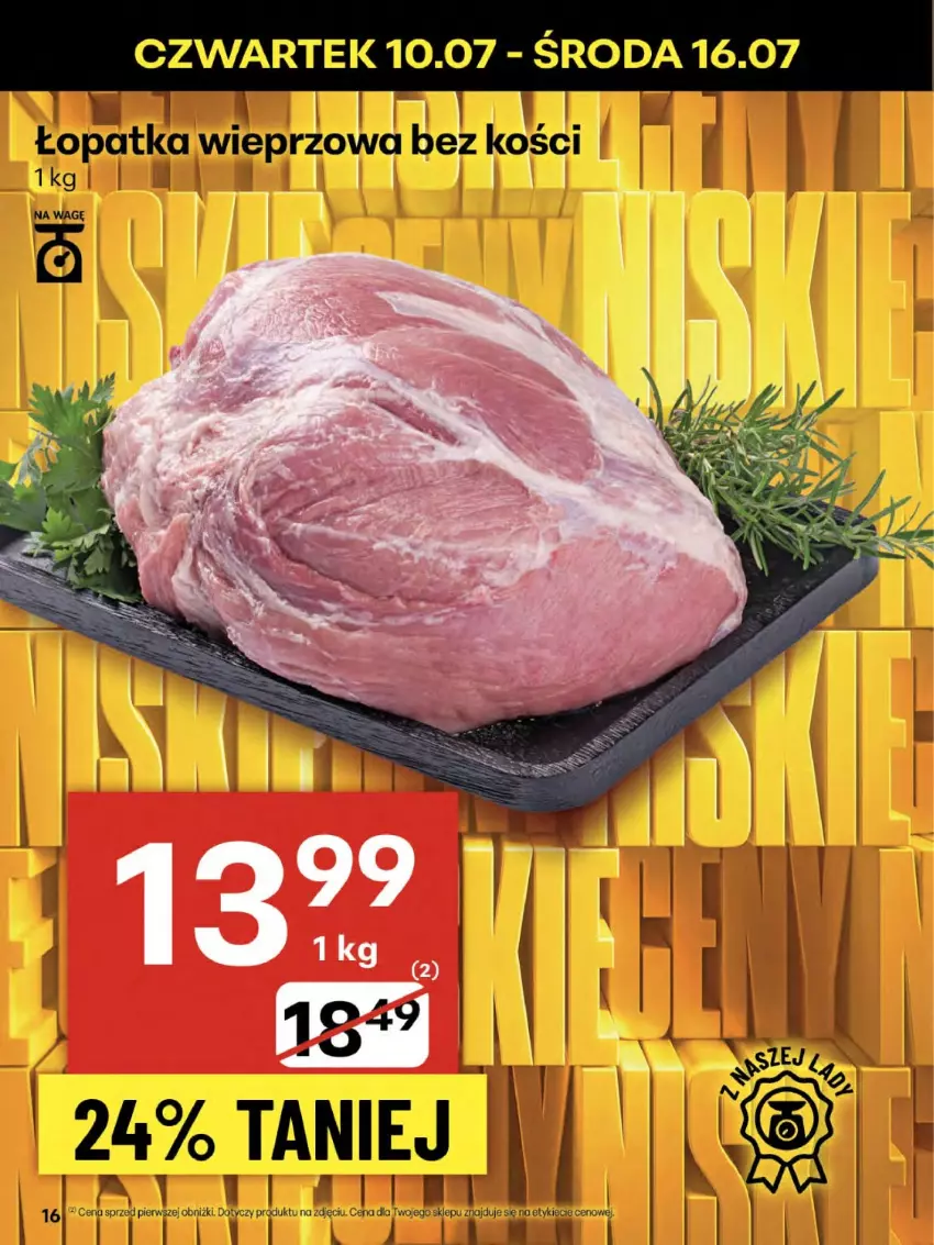 Gazetka promocyjna Delikatesy Centrum - Franczyza DC28 Czwartek - ważna 10.07 do 16.07.2025 - strona 16