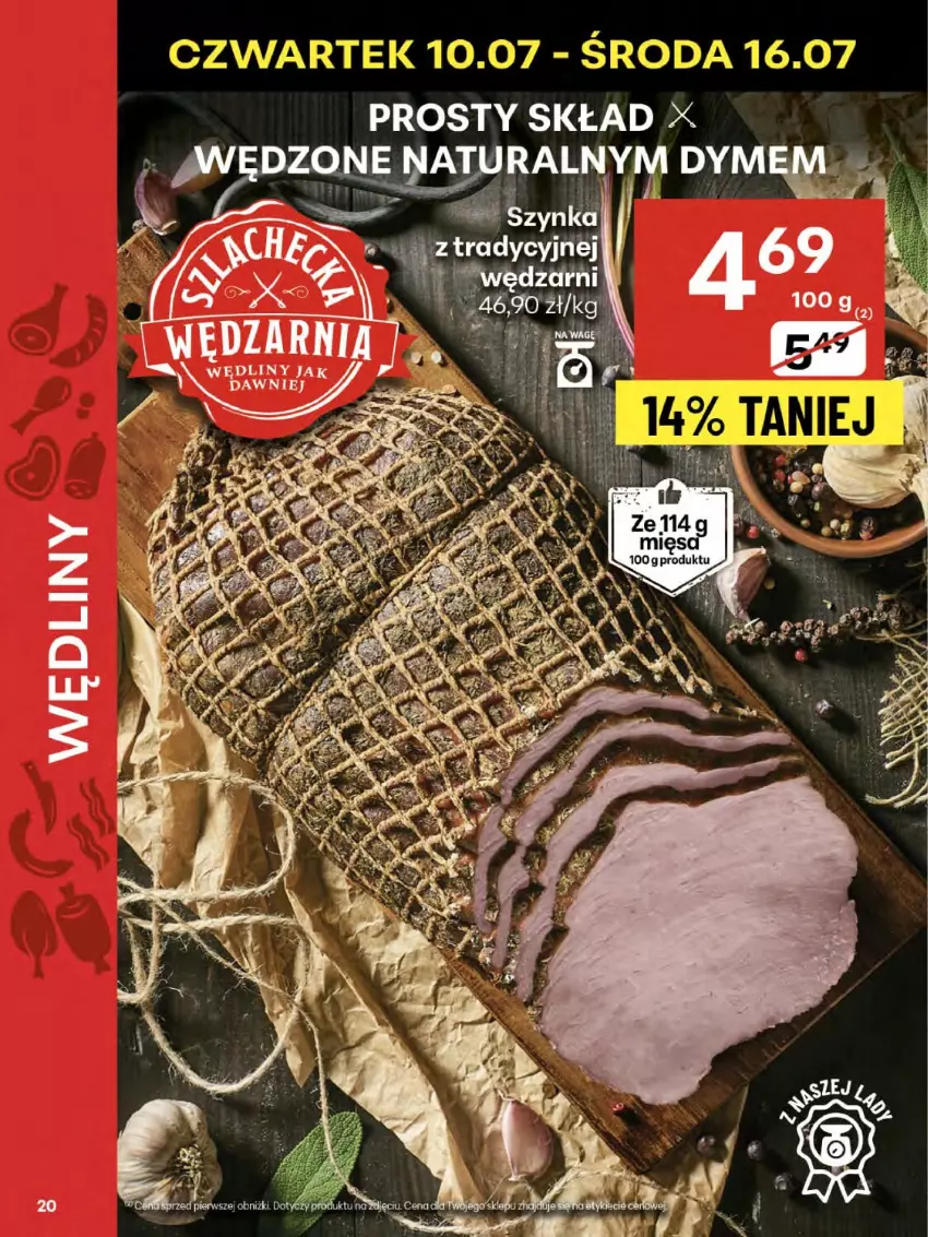 Gazetka promocyjna Delikatesy Centrum - Franczyza DC28 Czwartek - ważna 10.07 do 16.07.2025 - strona 20