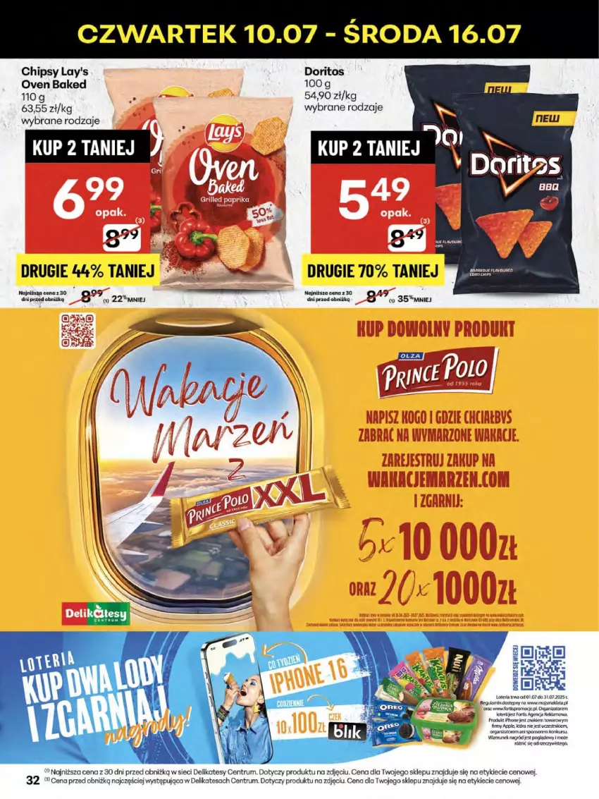 Gazetka promocyjna Delikatesy Centrum - Franczyza DC28 Czwartek - ważna 10.07 do 16.07.2025 - strona 32 - produkty: Chipsy, Rum