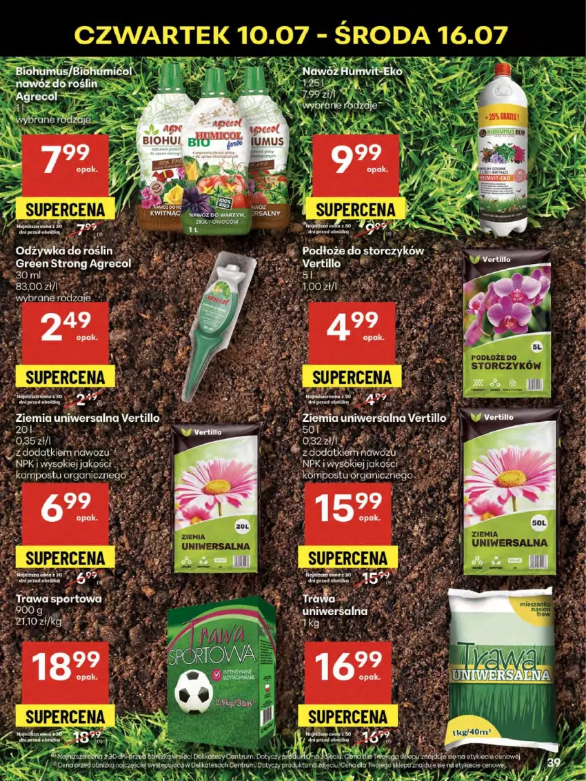 Gazetka promocyjna Delikatesy Centrum - Franczyza DC28 Czwartek - ważna 10.07 do 16.07.2025 - strona 39 - produkty: Ba!, Fa, Leon, Mars, Mus, Odżywka, Rum, Sok