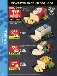 Gazetka promocyjna Delikatesy Centrum - Franczyza DC28 Czwartek - Gazetka - ważna od 16.07 do 16.07.2025 - strona 24 - produkty: Mozzarella, Sok, Ser, Rum, Gra, Salami, Sokołów, Radamer, Gouda