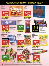 Gazetka promocyjna Delikatesy Centrum - Franczyza DC28 Czwartek - Gazetka - ważna od 16.07 do 16.07.2025 - strona 30 - produkty: Kit Kat, Sok, Rum, Cukier, Snickers, Czekolada, Mars, Toffifee, Baton, Knoppers, Cukierki, Haribo, Guma rozpuszczalna, Milka