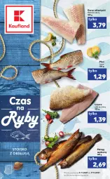 Gazetka promocyjna Kaufland - RYBY - Gazetka - ważna od 09.11 do 09.11.2021 - strona 1 - produkty: Tusz, Pstrąg, Pstrąg wędzony, Dorsz