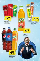 Gazetka promocyjna ABC - Gazetka - ważna od 23.01 do 23.01.2024 - strona 16 - produkty: Sok, Mus, 7up, Tablet, Mirinda, Coca-Cola, Pepsi, Tabletki musujące, Tymbark, Fanta, Sprite, Napój, Nektar, Fa