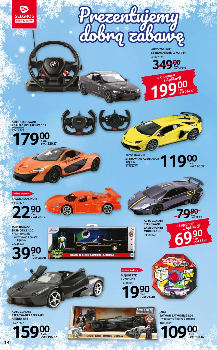 Gazetka promocyjna Selgros - Katalog Zabawki - ważna 22.04 do 31.12.2022 - strona 14 - produkty: Avent, Mobil, Pojazd, Samochód