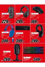 Gazetka promocyjna Media Markt - Gazetka Media Markt - Gazetka - ważna od 31.01 do 31.01.2022 - strona 12 - produkty: Słuchawki, Klawiatura, Mikrofon, Razer, Lack, Logitech, Mysz