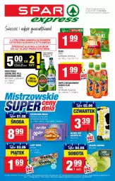 Gazetka promocyjna Spar - SparExpress - Gazetka - ważna od 08.06 do 08.06.2022 - strona 1 - produkty: Piwo, Sok, Ser, Lody, Perła, Czekolada, Milka, Mleko
