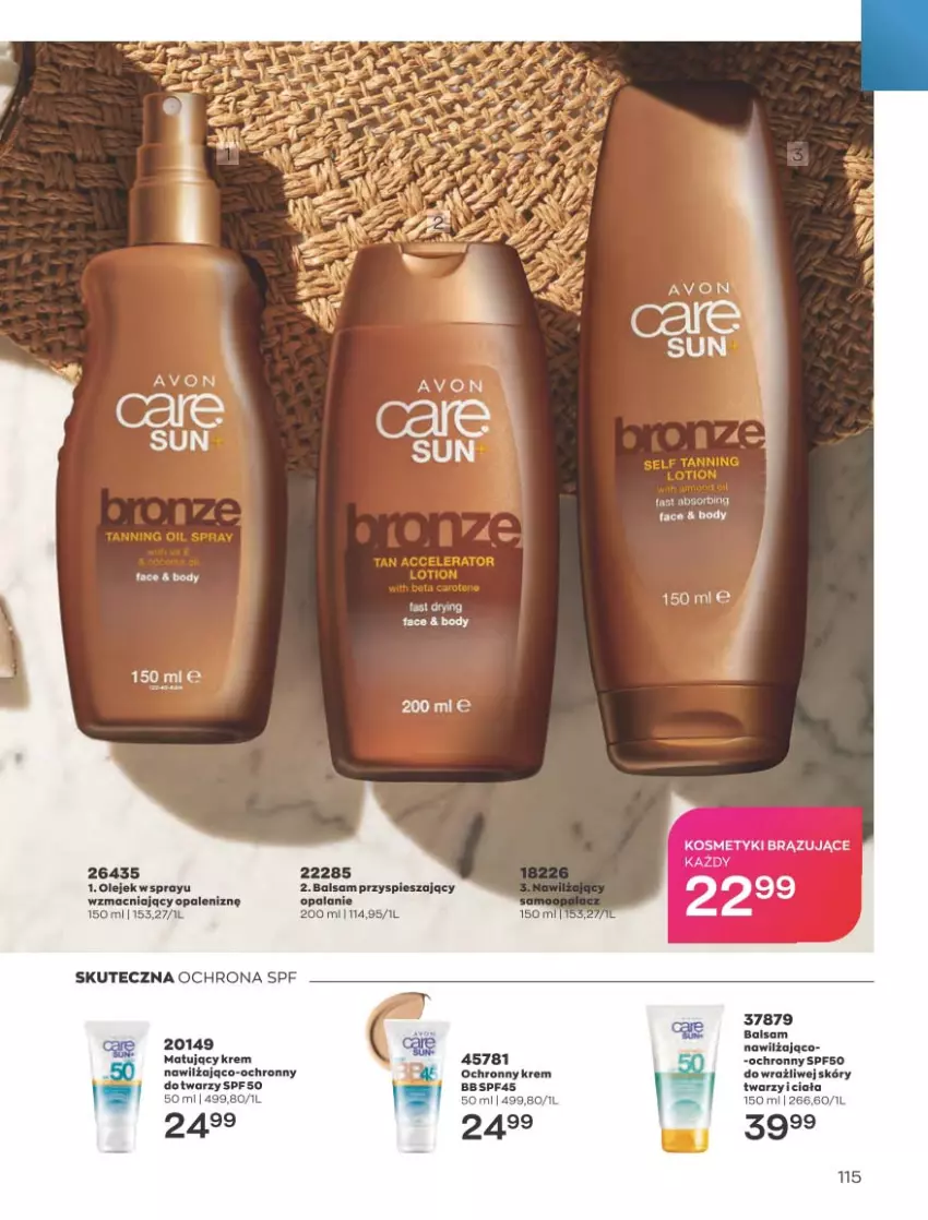 Gazetka promocyjna Avon - Katalog Avon 4/2023 kampania kwiecień - ważna 01.04 do 30.04.2023 - strona 115 - produkty: Krem bb, Ochronny krem