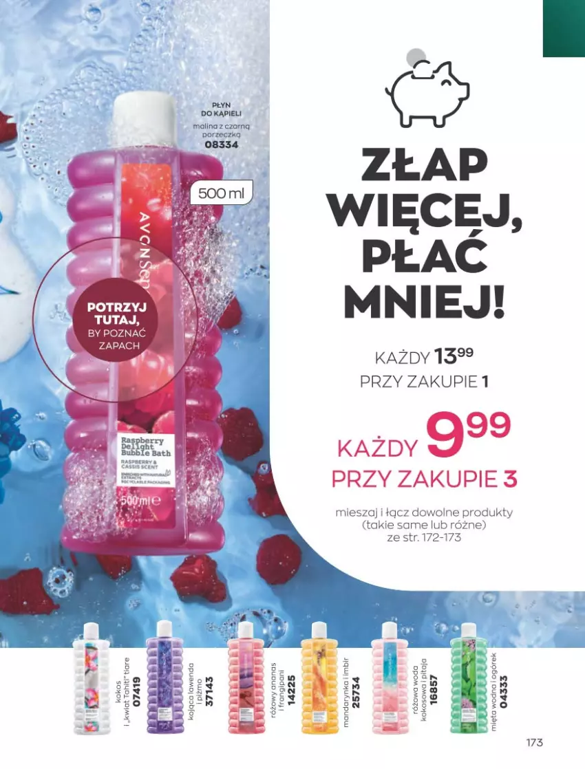 Gazetka promocyjna Avon - Katalog Avon 4/2023 kampania kwiecień - ważna 01.04 do 30.04.2023 - strona 173 - produkty: Fa, Por