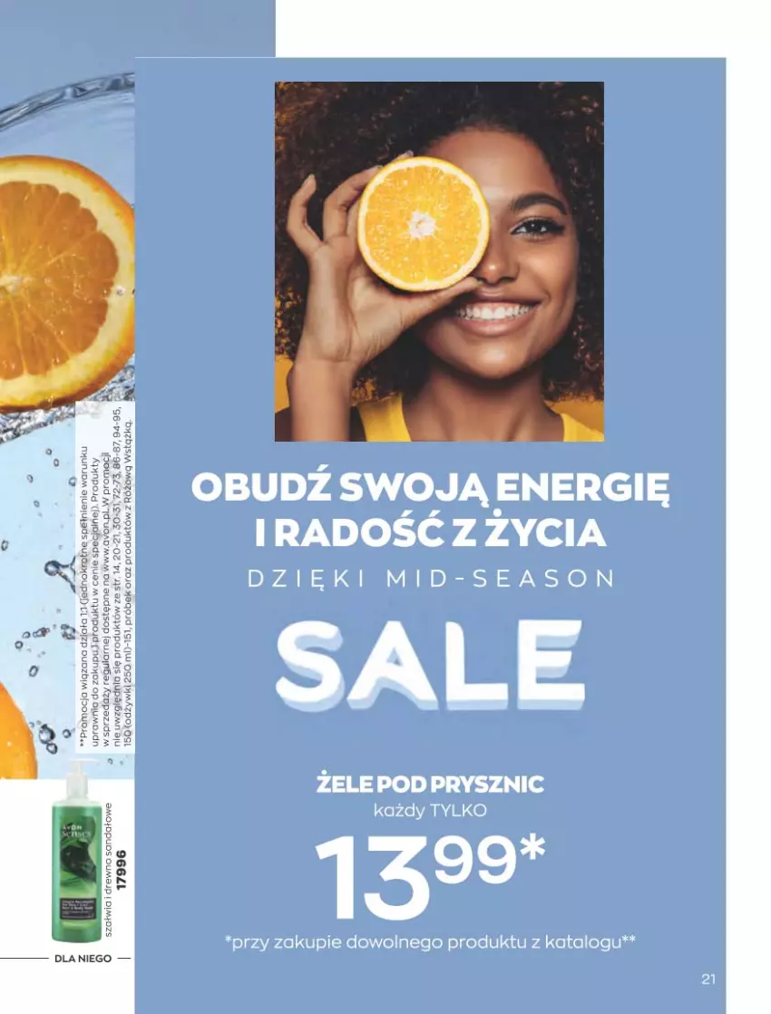 Gazetka promocyjna Avon - Katalog Avon 4/2023 kampania kwiecień - ważna 01.04 do 30.04.2023 - strona 21 - produkty: LG