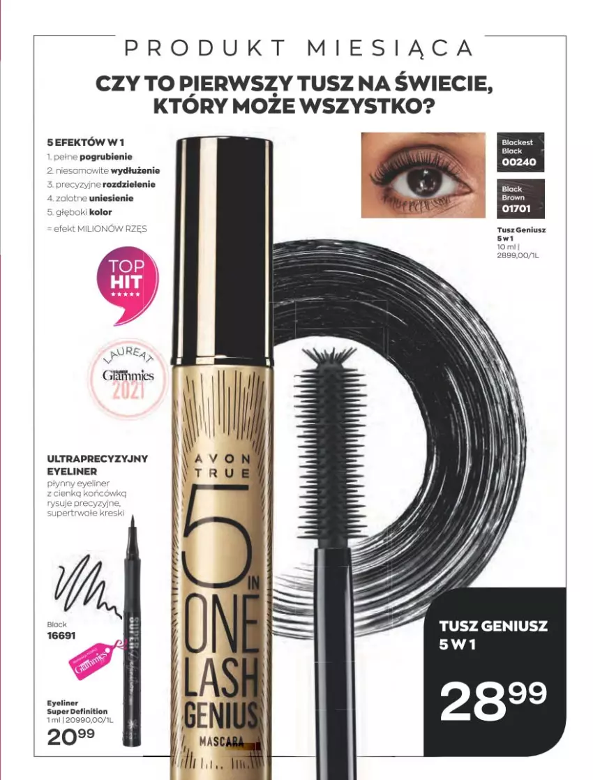 Gazetka promocyjna Avon - Katalog Avon 4/2023 kampania kwiecień - ważna 01.04 do 30.04.2023 - strona 25 - produkty: Eveline, Lack, Lion, Pur, Tusz