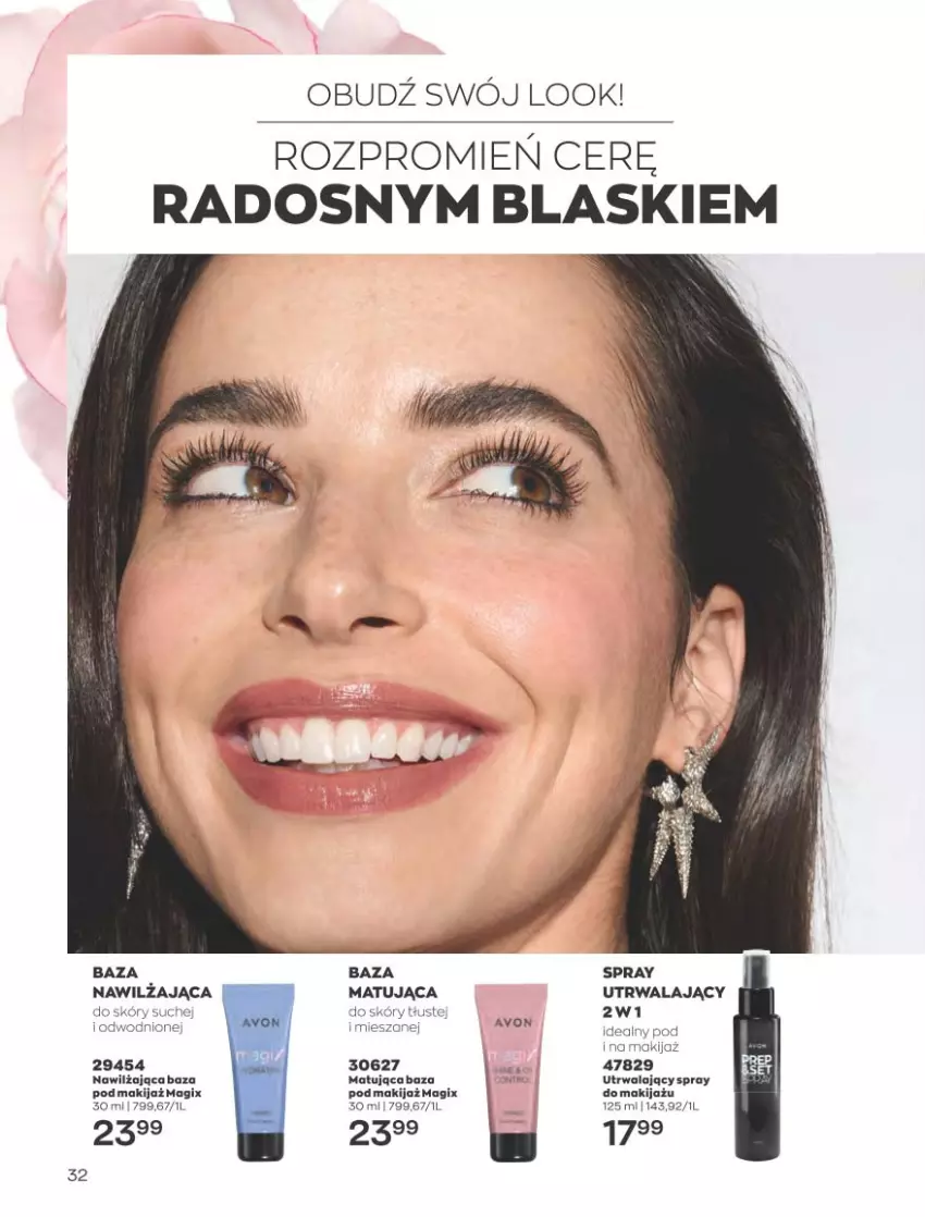 Gazetka promocyjna Avon - Katalog Avon 4/2023 kampania kwiecień - ważna 01.04 do 30.04.2023 - strona 32 - produkty: Makijaż