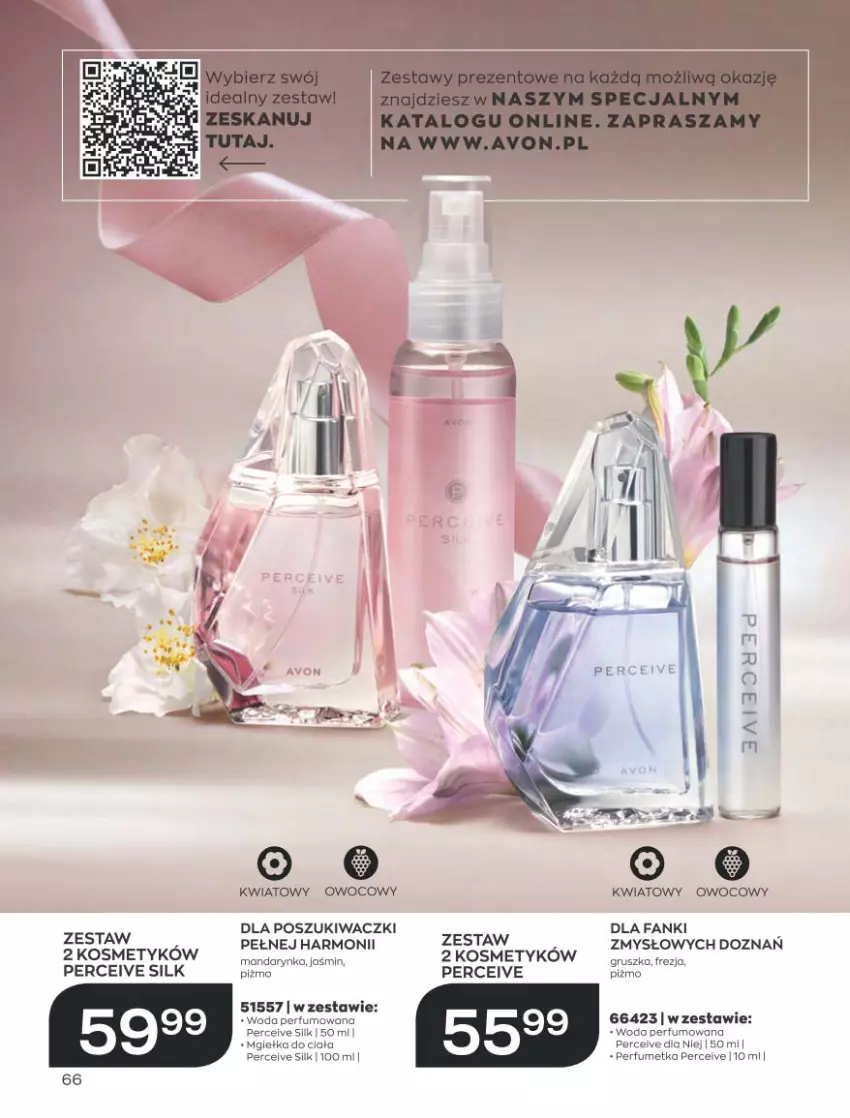 Gazetka promocyjna Avon - Katalog Avon 4/2023 kampania kwiecień - ważna 01.04 do 30.04.2023 - strona 66 - produkty: Fa, Perfum, Woda, Woda perfumowana