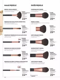 Gazetka promocyjna Avon - Katalog Avon 4/2023 kampania kwiecień - Gazetka - ważna od 30.04 do 30.04.2023 - strona 44 - produkty: Makijaż, Koc, Płaski pędzel, Rozświetlacz, Rosie, Pędzel do różu, Wiko, Podkład