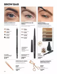Gazetka promocyjna Avon - Katalog Avon 4/2023 kampania kwiecień - Gazetka - ważna od 30.04 do 30.04.2023 - strona 54 - produkty: Por, Gin, Pęseta, Kredka do brwi, Pomada, Pomada do brwi, Kredka, Szczoteczka, Fa