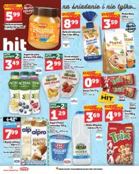 Gazetka promocyjna Topaz - Gazetka - Gazetka - ważna od 26.02 do 26.02.2025 - strona 16 - produkty: Top, Piątnica, Jogurt, Probiotyk, Bułeczki, Activia, Dan Cake, Bułeczki mleczne, Alpro, Mleko
