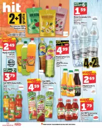 Gazetka promocyjna Topaz - Gazetka - Gazetka - ważna od 26.02 do 26.02.2025 - strona 22 - produkty: Top, Sok, Mus, Pepsi, Fortuna, Oranżada, Lipton, Kubuś, Woda, Napój, Cisowianka, Jabłka