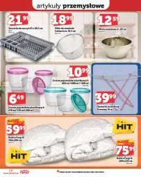 Gazetka promocyjna Topaz - Gazetka - Gazetka - ważna od 26.02 do 26.02.2025 - strona 26 - produkty: Top, Kołdra, Pojemnik, Sitko, Suszarka, Miska, Fa