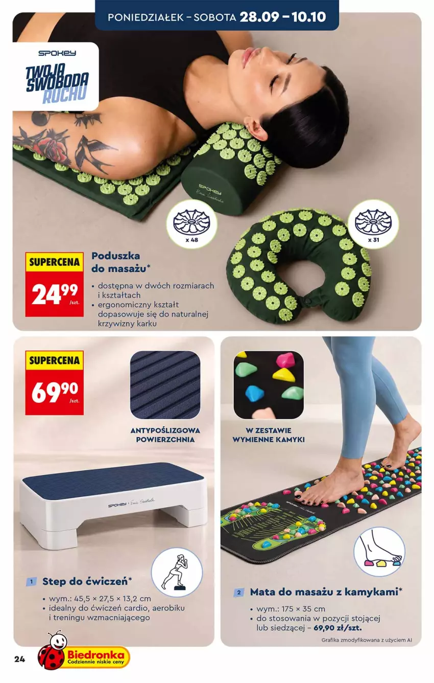Gazetka promocyjna Biedronka - Okazje Tygodnia - ważna 26.09 do 10.10.2026 - strona 24 - produkty: Gra, Grafika, Poduszka