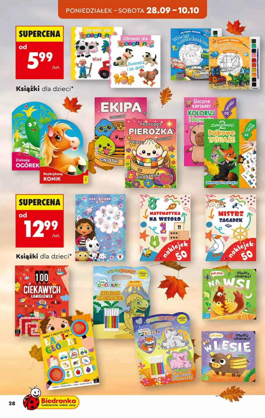 Gazetka promocyjna Biedronka - Okazje Tygodnia - ważna 26.09 do 10.10.2026 - strona 28